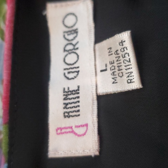 Anne Giorgio Watercolors Flowy Empire Waist Lined Maxi Dress - Picture 4 of 5